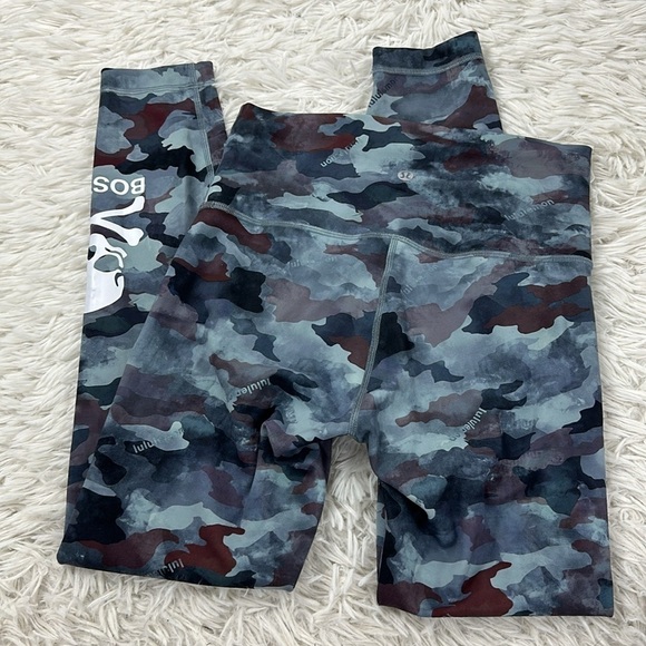 Lululemon Wunder Train High-Rise Tight 25" Heritage Camo Wash Mineral Blue - Picture 4 of 6